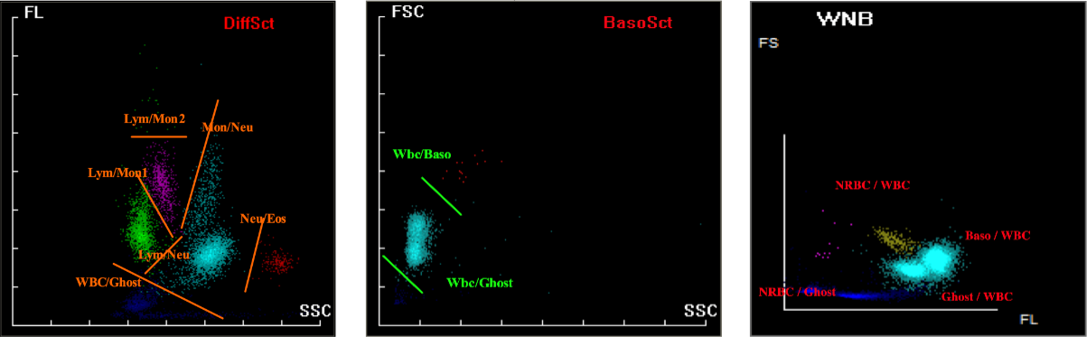 FL, FSC, WNB diagram