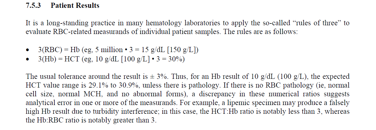 Rules of Three reference