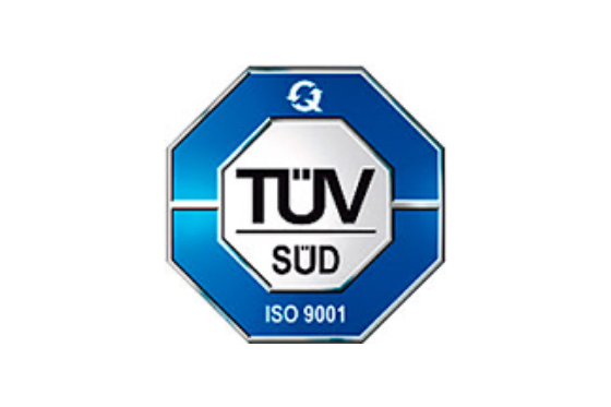 Certifié ISO 9001 par T?V.